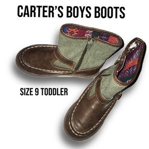 COPY - Carter toddler boys size 9 boots